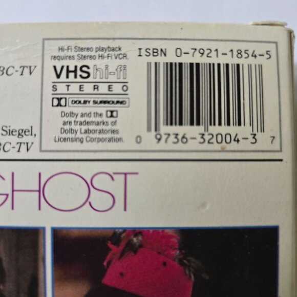 Ghost VHS Tape Starring Patrick Swayze Demi Moore Whoopi Goldberg Paramount 1990 - Picture 5 of 10